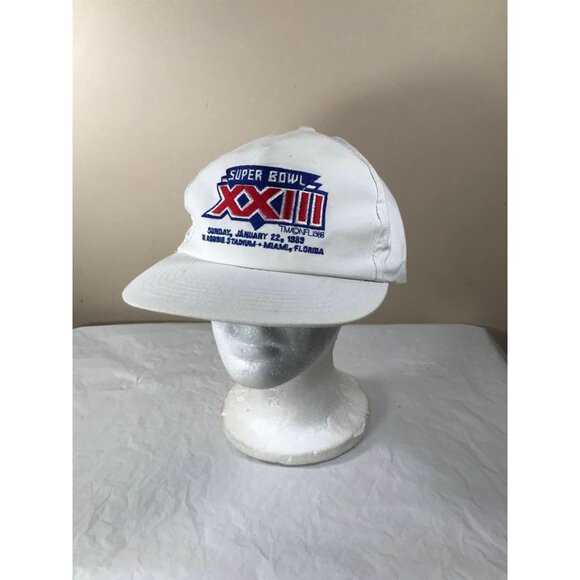Vintage Superbowl XXIII 1989 sports specialites snapback hat cap - Picture 1 of 6
